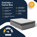 Ver imagem 3 de Cama Box Casal com Colchão de Molas Ensacadas Classic Maxx 138x188x59cm