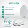 Assento Sanitário Poliester Victoria Branco para American Standard - 3