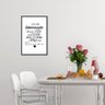 Quadro Decorativo De Frases 0007 - 30 X 20 Cm - 1