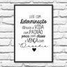 Quadro Decorativo De Frases 0007 - 30 X 20 Cm - 3