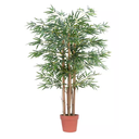 Ver imagem 1 de Planta Árvore Artificial Bambu Oriental Verde 1,2m
