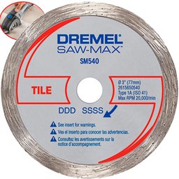 Disco de Corte Diamantado para Dremel SAW MAX DSM540 DREMEL - 1