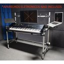 Ver imagem 2 de Rack Studio Rs130 Titanium P/ Dj, Estudio, Radio, Produção Musical (acomoda Mesa de Som, Teclado, In