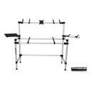 Ver imagem 1 de Rack Studio Rs130 Titanium P/ Dj, Estudio, Radio, Produção Musical (acomoda Mesa de Som, Teclado, In