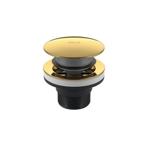 Válvula de Escoamento Click para Lavatório 1601 Luxo Gold Deca