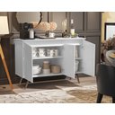 Ver imagem 5 de BUFFET APARADOR ENCANTO 3 PORTAS BRANCO