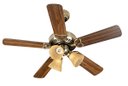 Ver imagem 4 de Ventilador de Teto Classique Inverter Bronze Bivolt 5 Pás Tabaco Controle Remoto