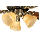 Ver imagem 3 de Ventilador de Teto Classique Inverter Bronze Bivolt 5 Pás Tabaco Controle Remoto