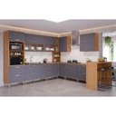 Ver imagem 4 de Balcão de Cozinha Bella C-1 Gaveta e 1 Porta Basculante C-tampo 80 Cm Freijo-titanium - Mgm