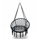 Ver imagem 1 de Rede Cadeira Balanço Almofada Algodao Suspensa Confortavel Teto Casa Varanda Quintal Jardim Sacada D