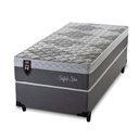Ver imagem 2 de Conjunto Cama Box Solteiro Sheffield 88x188x65 c/ Molas Ensacadas