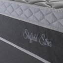 Ver imagem 5 de Conjunto Cama Box Solteiro Sheffield 88x188x65 c/ Molas Ensacadas