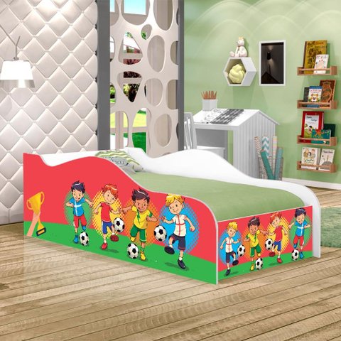 Mini Cama Sereia Menina Com Colchão