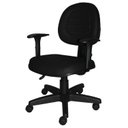 Ver imagem 1 de Cadeira Escritório Giratória Diretor Back System Braço Regulável Executiva Metal