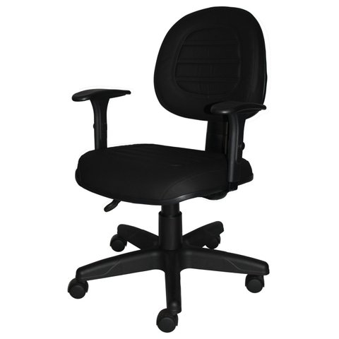 Cadeira Escritório Giratória Diretor Back System Braço Regulável Executiva Metal