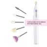 Kit Manicure Profissional Lixadeira Elétrica para Unhas, Aparelho para Lixar, Modelar e Polir Unhas - 5