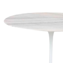 Ver imagem 2 de Mesa de Jantar Tulipa Saarinen Redonda 100 Cm Mármore Branco Extra Linn Design Mesa de Jantar Tulipa