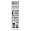 Ver imagem 5 de Paneleiro Armário de Cozinha 60 cm 3 Portas Branco/Preto Glamy Madesa
