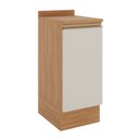 Ver imagem 3 de Balcão Planejado 1 Porta 40cm com Tampo Aroeira CabeCasa MadeiraOriginals Cinza/Sereno/Cedro