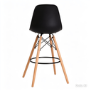 Ver imagem 3 de Par Banqueta Eames Eiffel Preta - Cozinha Ilha Balcão (2 Banquetas)