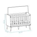 Ver imagem 5 de Quarto de Bebê Berço + Cômoda 3 Gavetas Branco Theo Madeira