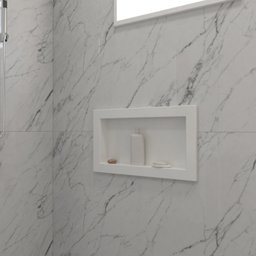 Nicho para Banheiro em Ardósia Gold 37x67x10cm Venturi - 4