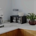 Ver imagem 3 de Organizador de Bancada para Cozinha Preto Multiuso