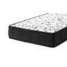 Cama Box Baú Solteiro Conforto Sintético Branco + Colchão Solteiro Conforto Espuma D33 com Eps 14x88 - 4