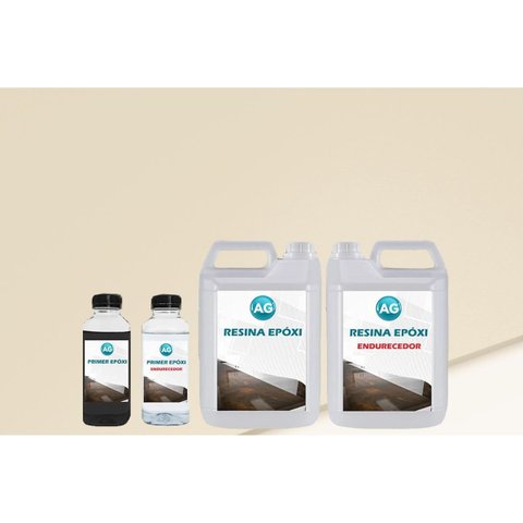 Kit Bancada Sólido Bege Claro AG RAL1013 por M² Resinas ag Kit Bancada AG