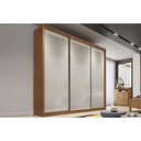 Ver imagem 1 de Guarda Roupa 3 Portas e 8 Gavetas Diamond/londres Plus Cumaru/fendi 25 - Novo Horizonte