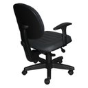 Ver imagem 5 de Cadeira Escritório Giratória Diretor Back System Braço Regulável Executiva Metal