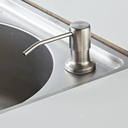Dispenser Sabao Detergente Sabonete Liquido Mangueira Pia Cozinha Banheiro Embutir Suporte Dosador H - 9