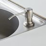 Dispenser Sabao Detergente Sabonete Liquido Mangueira Pia Cozinha Banheiro Embutir Suporte Dosador H - 9