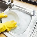 Ver mais imagens de Dispenser Sabao Detergente Sabonete Liquido Mangueira Pia Cozinha Banheiro Embutir Suporte Dosador H