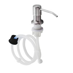 Dispenser Sabao Detergente Sabonete Liquido Mangueira Pia Cozinha Banheiro Embutir Suporte Dosador H - 6