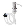 Dispenser Sabao Detergente Sabonete Liquido Mangueira Pia Cozinha Banheiro Embutir Suporte Dosador H - 6
