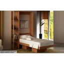 Ver imagem 1 de Cama Multifuncional Juvenil Solteiro Articulada Dobrável CM8013 Amêndoa - Tecno Mobili