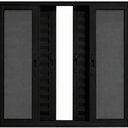 Ver imagem 3 de Janela de Correr Alumínio Preto 06 Folhas Veneziana Maxx - 100x200