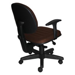 Cadeira Escritório Giratória Diretor Back System Braço Regulável Executiva Metal - 5