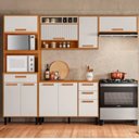 Ver imagem 1 de Cozinha Compacta 4 Peças 9 Portas 3 Gavetas com Tampo Itatiaia Napoles