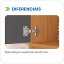 Ver imagem 5 de Cozinha Compacta 4 Peças 9 Portas 3 Gavetas com Tampo Itatiaia Napoles