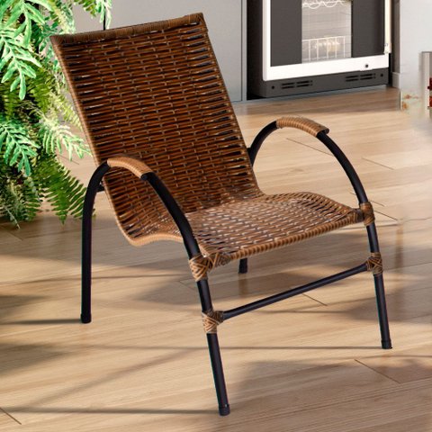 Cadeira de Área Varanda Onix em Fibra Sintética Acesse Móveis