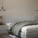 Ver imagem 1 de Kit 10 Placas Cabeceira Modular Estofada Autocolante King - Cinza