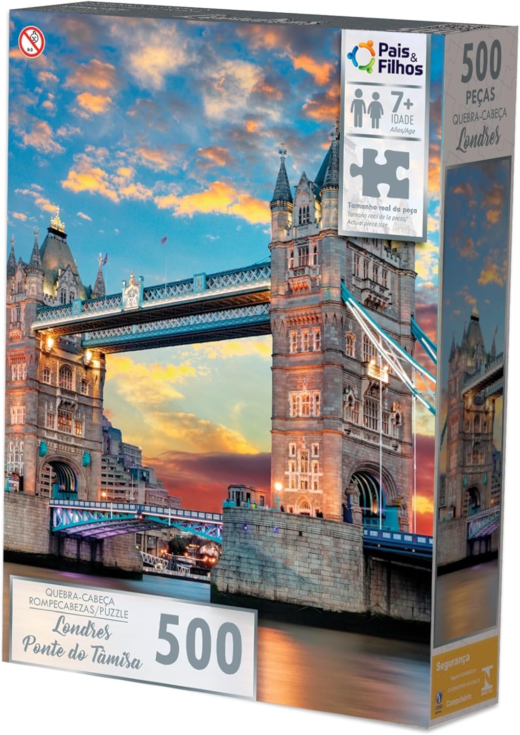 Puzzle 1000 Tower Bridge, Londres Neón De EDUCA Puzzle 1000 Tower Bridge, Londres Neón De EDUCA