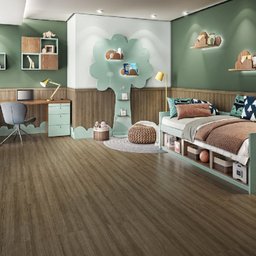 Piso Laminado Prime Cola Eucafloor 7mmx19,7cmx135,7cm - 3