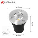 Ver imagem 3 de Balizador Solo 5w 3000k 330lm Ip65-astraled