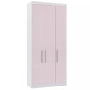 Ver imagem 1 de Guarda-roupa Modulado 101,5cm 3 Portas Alpes Luciane
