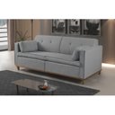 Ver imagem 1 de Sofá 2 Lugares em Linho 180cm Bavos Yescasa