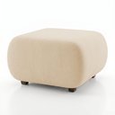 Ver imagem 6 de Puff para Sala KIT2 Orgânico Nara 60 cm Base Fixa Moderno Bouclê D03 - D'Rossi