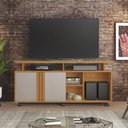 Ver imagem 3 de Rack para TV Sala de Estar Ate 58 Polegadas 1 Porta de Correr 136cm - JCM